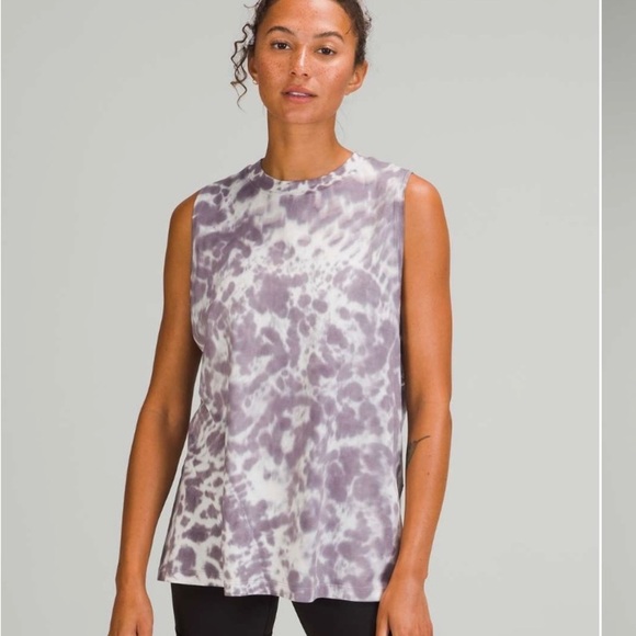 lululemon athletica Tops - Lululemon All Yours Tank Top
Marmoleado Tie Dye Starlight Dusky Lavender size 10